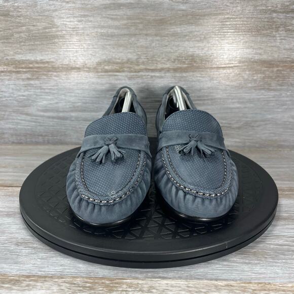 SAS Women’s Taylor Blue Suede Slip On Wedge Size  7 - Picture 2 of 8